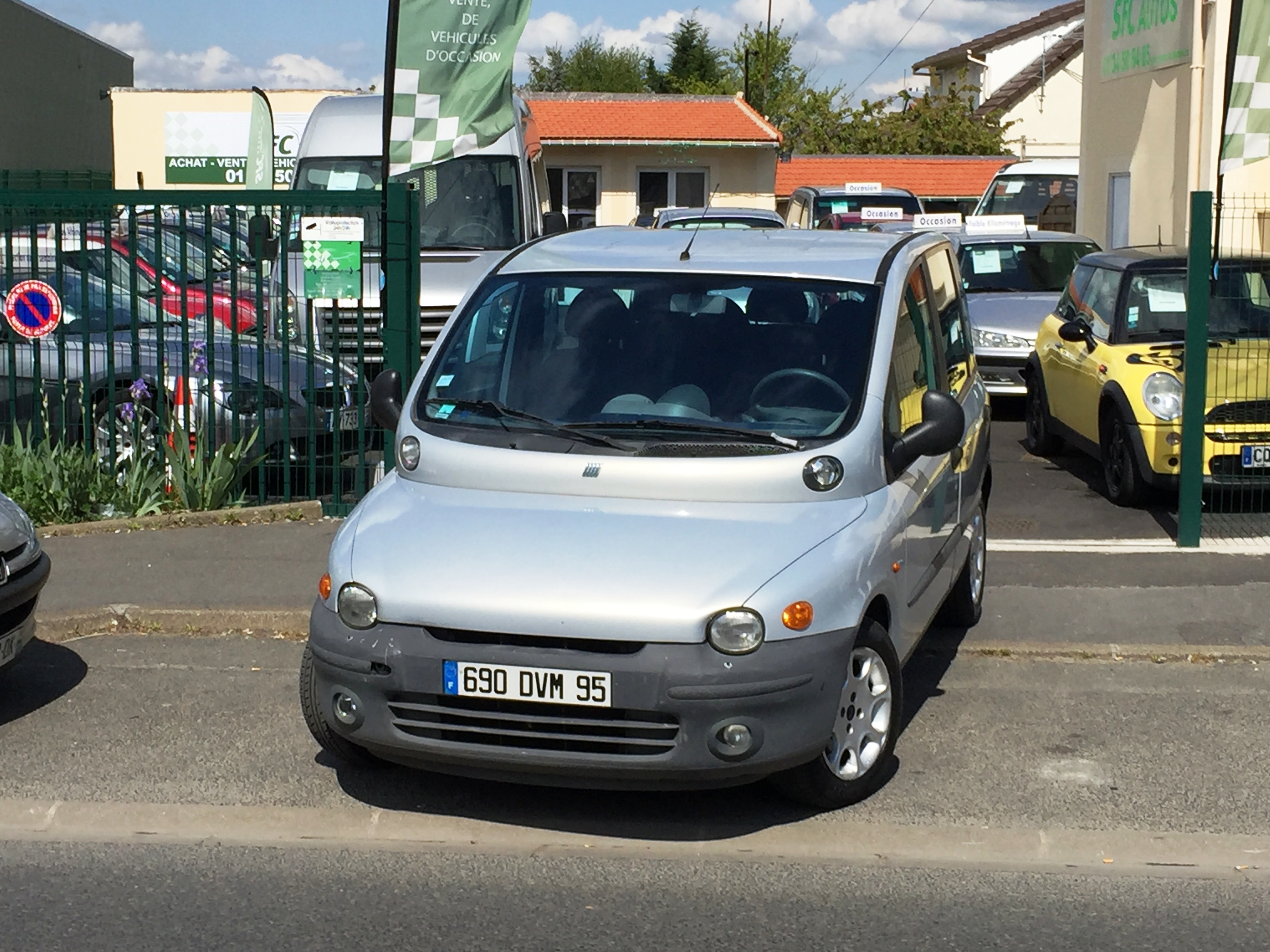 Fiat Multipla Occasion Le Bon Coin Voiture FIAT Multipla 100 16V ELX occasion - 1999 - 153402 km - 2790